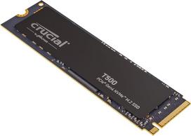 "Crucial T500 SSD" 1 TB "PCIe Gen4 NVMe M.2" vidinis kietasis diskas, iki 7300MB/s, TLC NAND, suderinamas su nešiojamaisiais ir staliniais kompiuteriais, "Microsoft DirectStorage" - CT1000T500SSD8