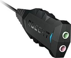 "ROCCAT Juke Virtual Surround Sound 7.1" su USB stereofonine garso plokšte ir ausinių adapteriu