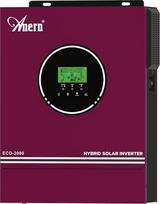 2000W hibridinis saulės energijos inverteris "Pure Sine Wave" 24V DC į 220-230V AC, integruotas 80A MPPT saulės įkrovos valdiklis, tinka namams, nameliams ant ratų, tinka 12V