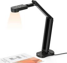 4K itin didelės raiškos 8 MP USB dokumentų kamera - "Mac OS", "Windows", "Chromebook", "Zoom", "Microsoft Teams", OBS tiesioginei demonstracijai, internetinėms konferencijoms, nuotoliniam mokymuisi
