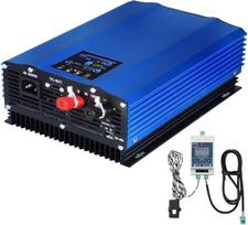 Atnaujinimas: PMSUN 1200 W maitinimo inverteris su maitinimo šaltiniu galios ribotuvas LCD DC55-99V Saulės įvesties AC 230 V Pure Sine išėjimas WiFi pasirinktinai
