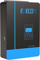 EDECOA 6200 W hibridinis inverteris nuo 48 V iki 230 V 7000 VA/6200 W saulės energijos įkroviklis MPPT 110 A grynos sinusoidės bangos (ne elektros tinkle) su akumuliatoriaus įkrovikliu, galios prioritetu, saulės energijos įkrovimo valdikliu (suderinamas s