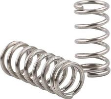Edelstahl 304, 5 mm Außendurchmesser, 0,3 Drahtstärke, 45 freie Länge, silberfarben, 10 Stück(0.3 x 5 x 35 mm)