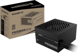 GIGABYTE P550SS maitinimo šaltinis - PCIe 5.0, "80 Plus Silver", visiškai modulinės konstrukcijos, 120 mm ventiliatorius, suderinamas su ATX 3.0, ES kištukas