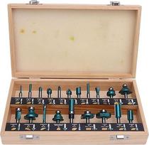 KUIDAMOS Hartmetall-Fräser-Bit-Set, Starke Schnittleistung, Stabil und Sicher für Holzbearbeitung, Fräser, Gravur für Professionelle Holzarbeiter, 20 Stück (1/4 Zoll Schaft)