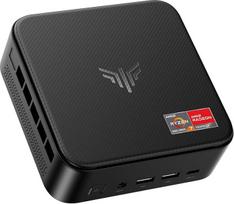 NiPoGi E3B mini kompiuteris AMD Ryzen 7 5825U (iki 4,5 GHz) 16GB DDR4 512GB SSD su "Radeon RX Vega 8" grafika Mikro stalinis kompiuteris biurui / namų kinui / susitikimams / verslui / kelionėms | WiFi 6|BT 5.2|USB3.2