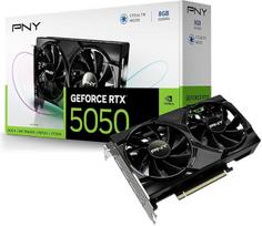 PNY Geforce RTX 5050 8GB su dviem ventiliatoriais DLSS 4