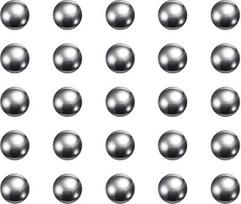 Preciziniai rutuliukai 4,5 mm skersmens G200 201 nerūdijančio plieno guoliams Pakuotė po 1000 vnt.