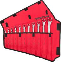 TEKTON WBE24511 45 laipsnių poslinkio kampu pasukamų veržliarakčių rinkinys su susukamu dėklu, metrinis, 6-32 mm, 11 dalių