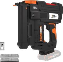 WORX WX844.9 Nitro 20V 18GA akumuliatorinis sąvaržų segiklis - 80 sąvaržų per minutę - skirtas 19-40 mm sąvaržoms - didelio efektyvumo elektrinis sąvaržų segiklis - be įrankių - be akumuliatoriaus ir įkroviklio