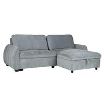 Kampinė sofa-lova CLOUD melsvai žalios spalvos