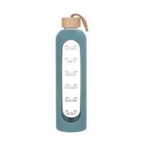 Geriamojo gėrimo butelis GLASS H28cm 1L, stiklas, žalias