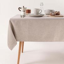 Staltiesė EASY CARE 140x220cm, tamsiai smėlio spalvos, 250 g/m2