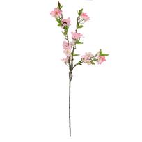 Dirbtinė šakelė sode H87,5cm, rausvas kriaušės žiedas