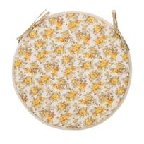 Pagalvėlė LONETA NEW kėdei D39cm, smėlio spalvos, rožinė