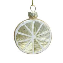 Kalėdinis papuošalas JOY LEMON 6,5 cm, stiklas