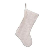 Kalėdinė kojinė FUN SWEET H53.3cm, balta