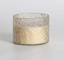 Kvapnioji žvakė stiklinėje NATURE GREEN H7,5cm, prancūziška kriaušė ir frezijos