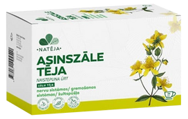NATĒJA Jonažolių Žolės arbatos maišeliai, 24 vnt.