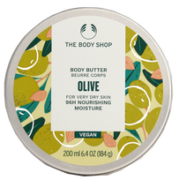 THE BODY SHOP Olive, su alyvuogių aliejumi kūno sviestas, 200 ml