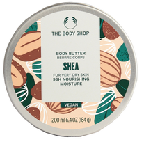 THE BODY SHOP Shea, su taukmedžio sviestu kūno sviestas, 200 ml