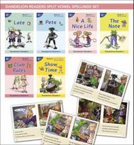 Phonic Books Dandelion Readers Split Vowel Spellings: Decodable Books for Beginner Readers Split Vowel Spellings (a-e, e-e, i-e, o-e and u-e)