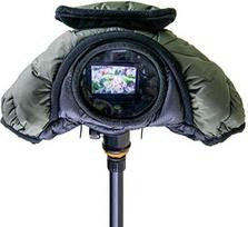 "CamRebel" vandeniui atspari apsauga nuo lietaus DSLR fotoaparatams, skirta fotografuoti lauke (dideliems fotoaparatams)