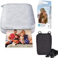 "HP Sprocket Portable 2x3" momentinis spausdintuvas (baltas) cinko popieriaus paketas