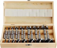 "Nisorpa Forstner Bit Sets" 16 dalių Forstner grąžtai 6-54mm Medienos apdirbimo skylės pjūklas Medienos pjovimo pjoviklis Karbidinis plienas Medienos gręžimo įrankis Medienos apdirbimo baldų durų vyrių skylė