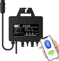 "RC Micro Inverter" 800W, 26-60V nuolatinės srovės įėjimas, saulės inverteris MPPT mikro maitinimo keitiklis su "WiFi" stebėjimu mobiliesiems telefonams, juodas (§12 pastraipa 3: 0% (be kabelio)