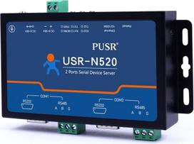 2 prievadų RS485-Eterneto serijinis keitiklis palaiko MQTT Modbus RTU į Modbus TCP USR-N520