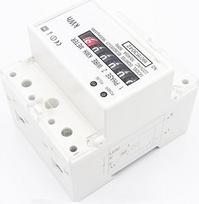 35 mm DIN Schienen Stromzähler, einphasig, 10-40 A, tragbar, 50/60 Hz, schienenmontierter Stromverbrauch, Wattmeter