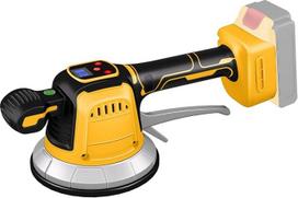 Akumuliatorinis plytelių klotuvas, plytelių vibratorius, suderinamas su "Dewalt" 20 V akumuliatoriumi, plytelių vibratorius su 10 greičių, skaitmeniniu ekranu, 14,5 cm siurbtuku ir 150 kg adsorbcija, skirtas 0,3-1,8 m plytelėms kloti (be akumuliatoriaus)
