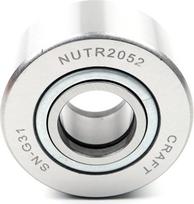 Atraminis ritinėlis NUTR2052 20 x 52 x 25 mm, ISO 12044, bėginis ritinėlis be ašinės kreipiančiosios, be vidinio žiedo, tinka grūdintiems ir šlifuotiems bėgiams, idealiai tinka didelėms radialinėms apkrovoms