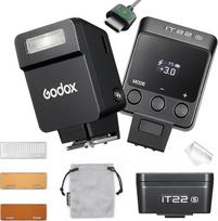 GODOX IT22 S fotoaparato blykstė, IT22S TTL mini blykstė, 1,5 sekundės atkūrimo laikas, suderinama su "Sony Alpha A9 III a7III a7CII a7IV a7C a7RV a7 a7 a7SIII a6700 a6400 a6600 ZV-E10 II ZV1 a6100