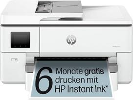 HP OfficeJet Pro 9720e A3 daugiafunkcinis spausdintuvas, spausdinimas iki A3, 6 mėn. nemokamas spausdinimas, pridedamas momentinis rašalas, spausdintuvas, skeneris, kopijavimo aparatas, faksas, "Wi-Fi", LAN, dvipusis spausdinimas, "Airprint", pilkas/balta