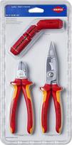 KNIPEX elektros instaliacijos rinkinys 1 x 13 86 200, 1 x 16 95 01 SB, 1 x 70 06 160, supakuotas į lizdinę pakuotę, 00 31 30 BK V01