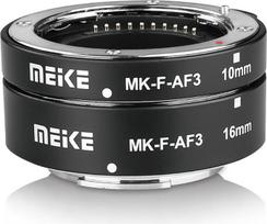 MEIKE MK-F-AF3 automatinis fucus makro prailgintuvas, skirtas visiems "Fujifilm" veidrodiniams fotoaparatams (tik 10 mm 16 mm arba jų derinys) X-T1 X-T2 X-Pro1 X-Pro2 X-M1 X-T10 X-A1 X-A2 X-E1 X-E2 X-E3 ir kt.