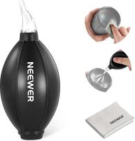 NEEWER 2 in 1 fotoaparato objektyvo valymo rinkinys elektronikai, išmaniesiems telefonams, planšetiniams kompiuteriams, 1 x fotoaparato oro pūstuvas + 1 x minkšta valymo šluostė, HM-50