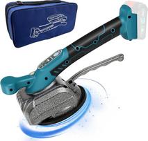 Plytelių vibratorius, skirtas "Makita" 18 V, plytelių vibratorius su 4,7 colio siurbtuku, 5 pavaromis, 60 kg talpa, plytelių vibratorius plytelėms ir sienų plytelėms 39 x 39 coliai ir mažiau (mėlynas)