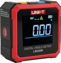 UNI-T skaitmeninis kampų matuoklis Elektroninis lygio ir kampo matuoklis su magnetiniu pagrindu ir LCD ekranu, ličio jonų baterija su C tipo įkrovimo prievadu (LM320B)