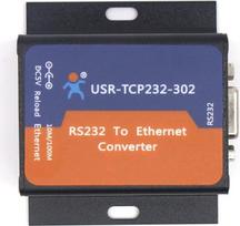USR-TCP232-302 mažyčio dydžio serijinis RS232 į Ethernet TCP IP serverio modulis Ethernet konverteris palaiko DHCP/DNS