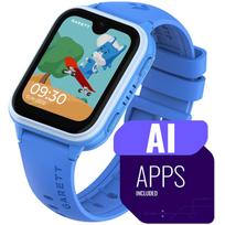 Išmanusis laikrodis su lietuvišku meniu Garett Kids Vibe AI 4G su GPS, kamera, Blue