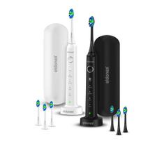 ELDONEX ETB-1010-BW- rinkinys 2 vnt. soninis dantų šepetėlis SonicPro DuoPack IPX7 juoda + balta