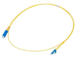Optinis laidas SC/UPC–LC/UPC SM simplex (G657A, 3 mm, LSZH, 1 m)