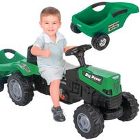 WOOPIE Minamas traktorius Big PowerTrac su priekaba XXL