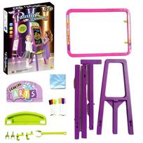WOOPIE 3-in-1 Magnetinė ir sausai valoma lenta piešimui šviesa