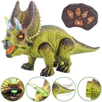 WOOPIE Nuotoliniu būdu valdomas (RC) robotas dinozauras Triceratopsas