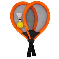 WOOPIE Didelės raketės tenisui/badmintonui vaikams, rinkinys su kamuoliuku ir plunksninuku