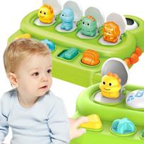WOOPIE BABY edukacinis žaislas POP-UP „Iššokantys Dinozaurai“